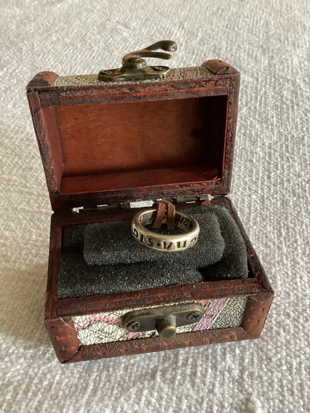 Nathan Drake's Ring Pendant Cord Chain Necklace